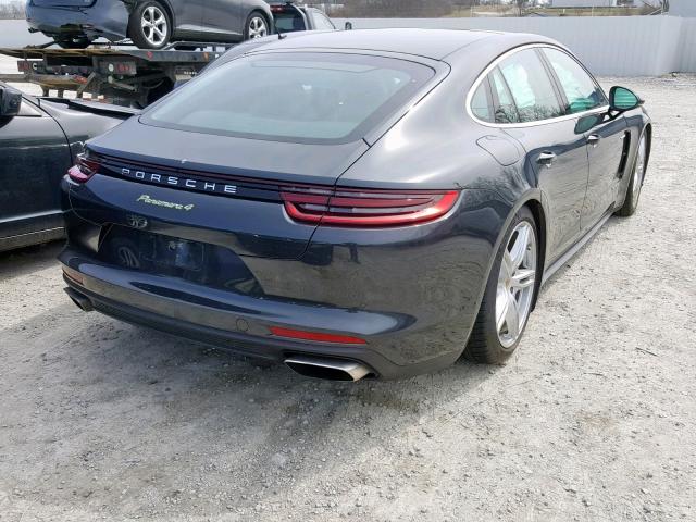 WP0AE2A74JL129291 - 2018 PORSCHE PANAMERA 4 GRAY photo 4