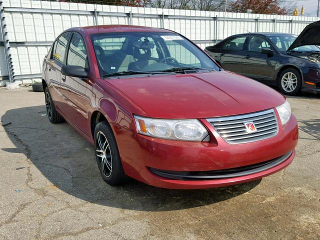1G8AJ55F57Z146163 - 2007 SATURN ION LEVEL RED photo 1