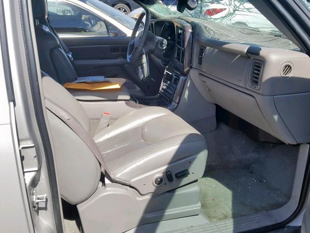 1GKEK63U64J198749 - 2004 GMC YUKON DENA GRAY photo 5