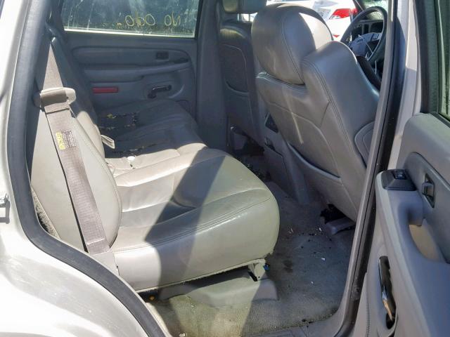 1GKEK63U64J198749 - 2004 GMC YUKON DENA GRAY photo 6