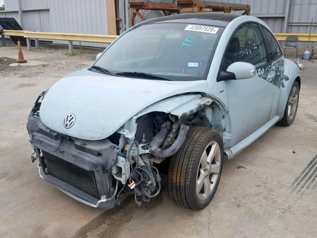 3VWRW3AG8AM022925 - 2010 VOLKSWAGEN NEW BEETLE Mavi foto 2