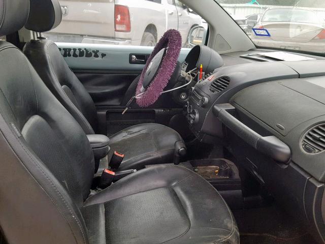 3VWRW3AG8AM022925 - 2010 VOLKSWAGEN NEW BEETLE Mavi foto 5