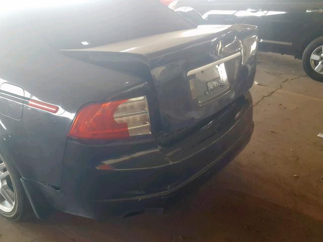 19UUA66206A033983 - 2006 ACURA 3.2TL BLACK photo 10