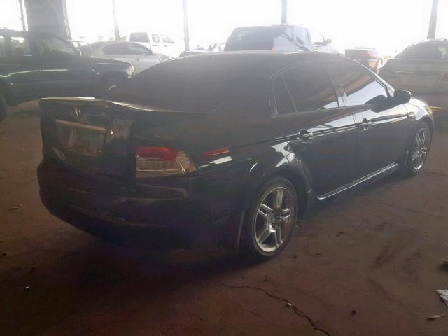 19UUA66206A033983 - 2006 ACURA 3.2TL BLACK photo 4