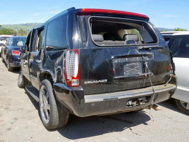 1GYFK63847R213543 - 2007 CADILLAC ESCALADE L BLACK photo 3