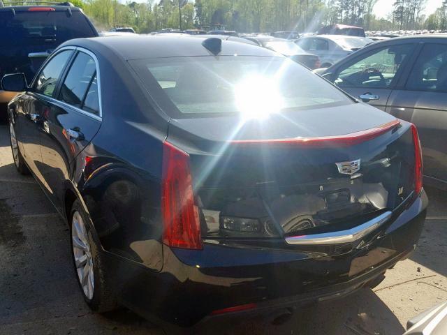 1G6AA5RX8H0154825 - 2017 CADILLAC ATS BLACK photo 3