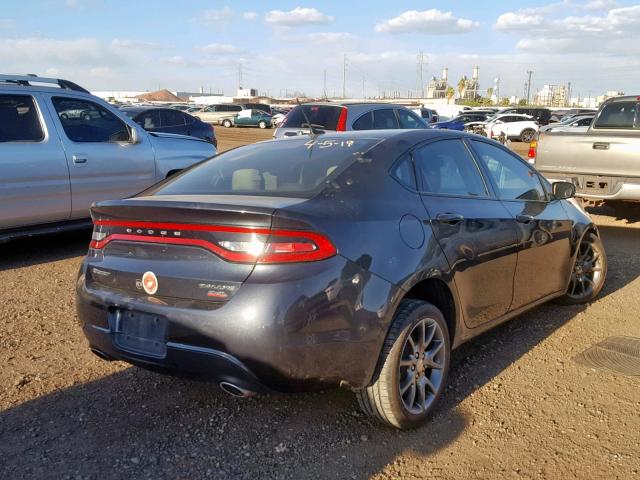 1C3CDFBB6ED926202 - 2014 DODGE DART SXT CHARCOAL photo 4