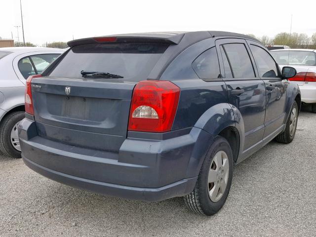 1B3HB28C68D536030 - 2008 DODGE CALIBER BLUE photo 4