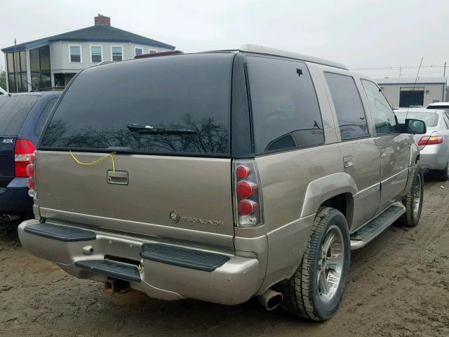 1GYEK13R9XR408495 - 1999 CADILLAC ESCALADE TAN photo 4