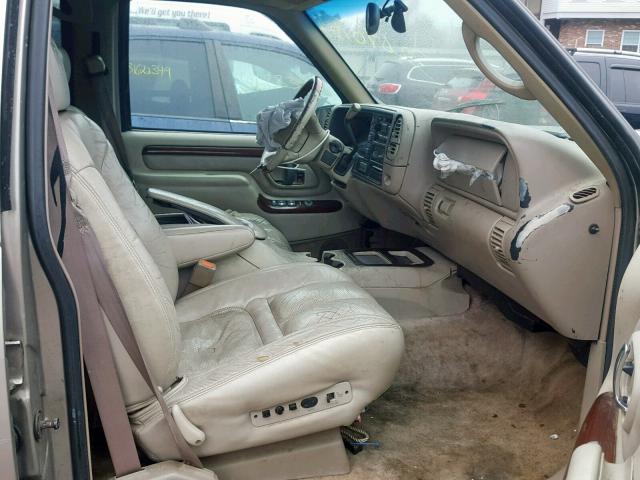 1GYEK13R9XR408495 - 1999 CADILLAC ESCALADE TAN photo 5