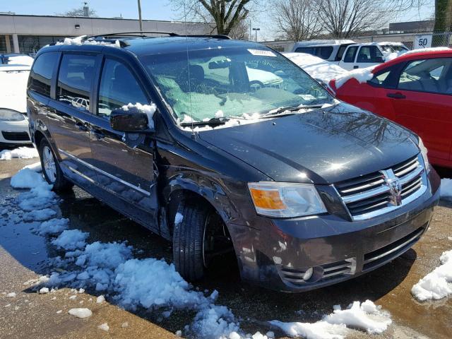 2D8HN54129R664647 - 2009 DODGE GRAND CARA BLACK photo 1