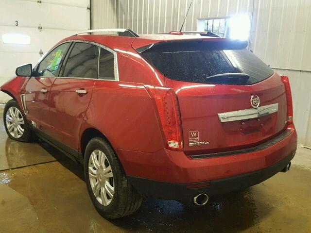 3GYFNEE31GS583364 - 2016 CADILLAC SRX LUXURY RED photo 3