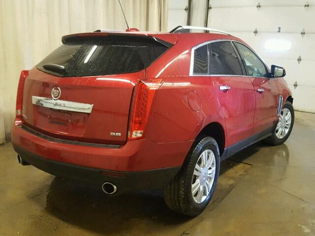 3GYFNEE31GS583364 - 2016 CADILLAC SRX LUXURY RED photo 4