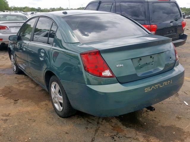 1G8AJ58F27Z200157 - 2007 SATURN ION LEVEL GREEN photo 3