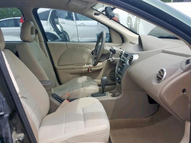 1G8AJ58F27Z200157 - 2007 SATURN ION LEVEL GREEN photo 5