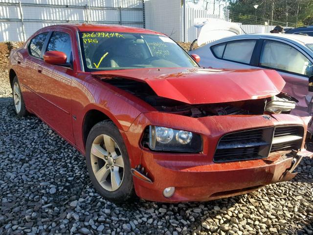 2B3CA3CV7AH286866 - 2010 DODGE CHARGER SX RED photo 1