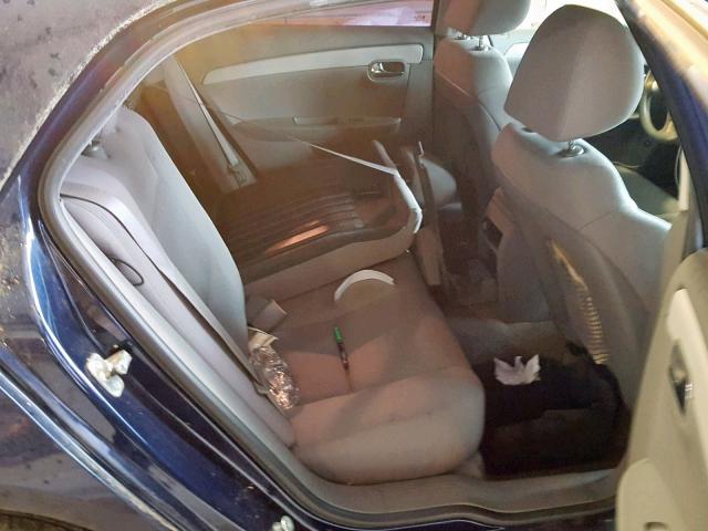 1G1ZB5EB5A4146714 - 2010 CHEVROLET MALIBU LS BLUE photo 6