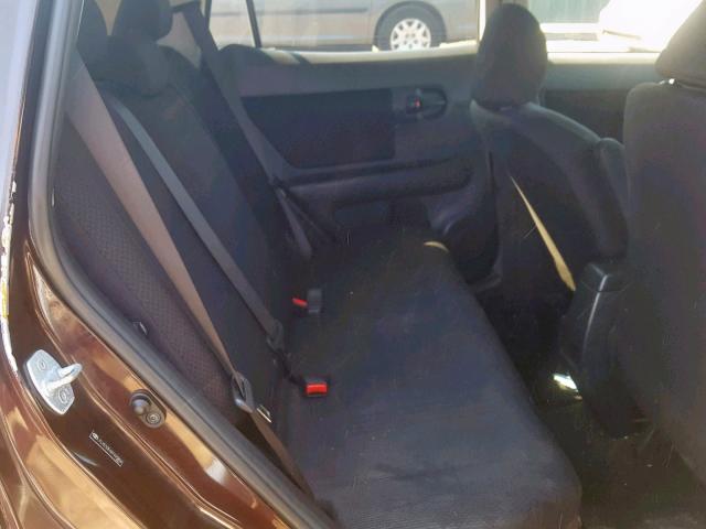 JTLKE50E681025806 - 2008 TOYOTA SCION XB 栗色 照片 6