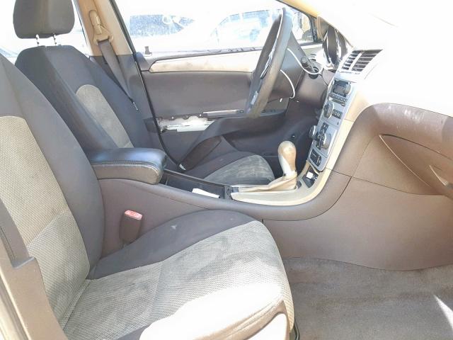 1G1ZG57B38F216403 - 2008 CHEVROLET MALIBU LS GOLD photo 5