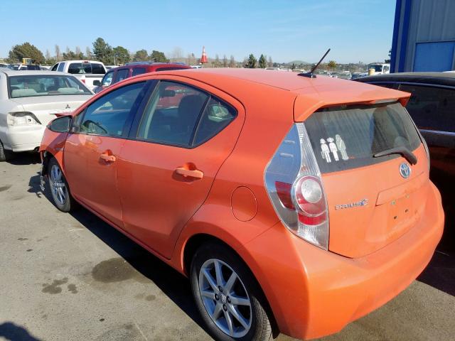 JTDKDTB38D1037237 - 2013 TOYOTA PRIUS C  photo 3