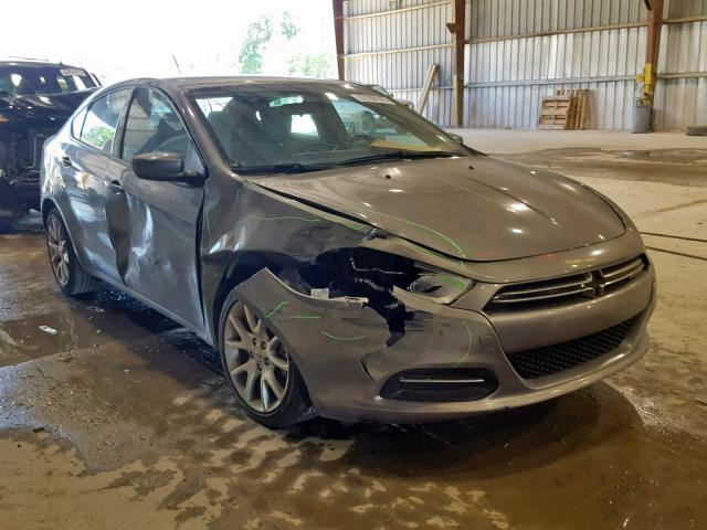 1C3CDFBA8DD100599 - 2013 DODGE DART SXT GRAY photo 1