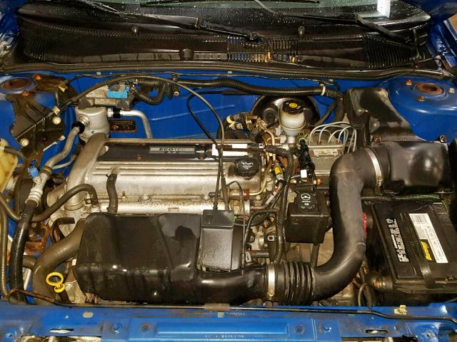 1G1JH52F537355732 - 2003 CHEVROLET CAVALIER L BLUE photo 7