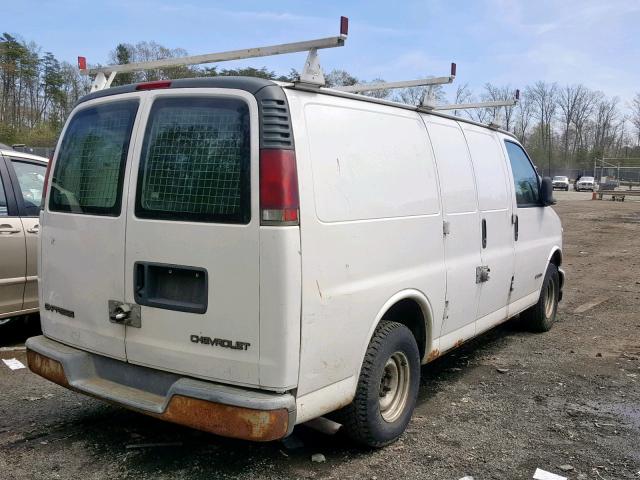 1GCFG15WX11229628 - 2001 CHEVROLET EXPRESS G1 WHITE photo 4