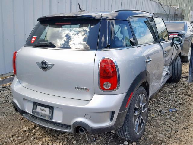 WMWZC5C52CWM14205 - 2012 MINI COOPER S C SILVER photo 4