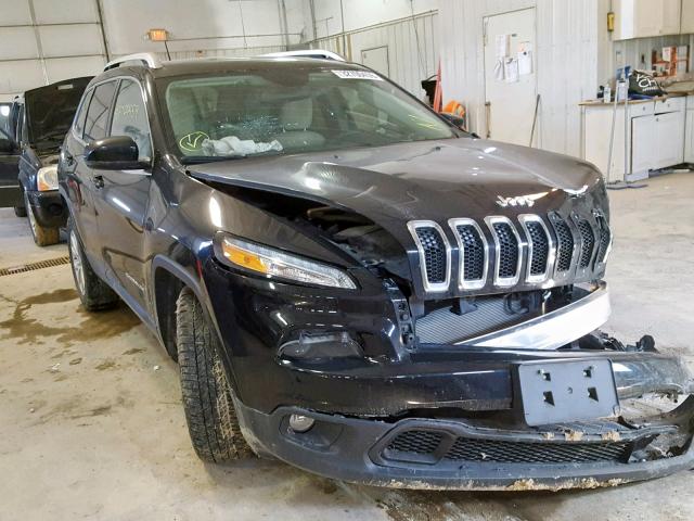 1C4PJMCB5HW587160 - 2017 JEEP CHEROKEE L BLACK photo 1