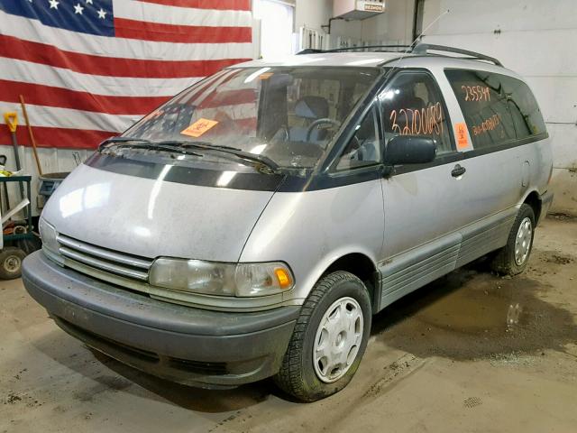 JT3AC24S7S1050351 - 1995 TOYOTA PREVIA LE GRAY photo 2