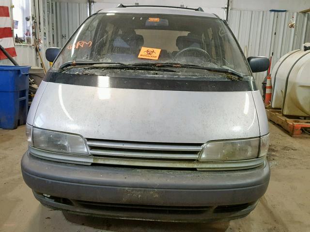 JT3AC24S7S1050351 - 1995 TOYOTA PREVIA LE GRAY photo 9