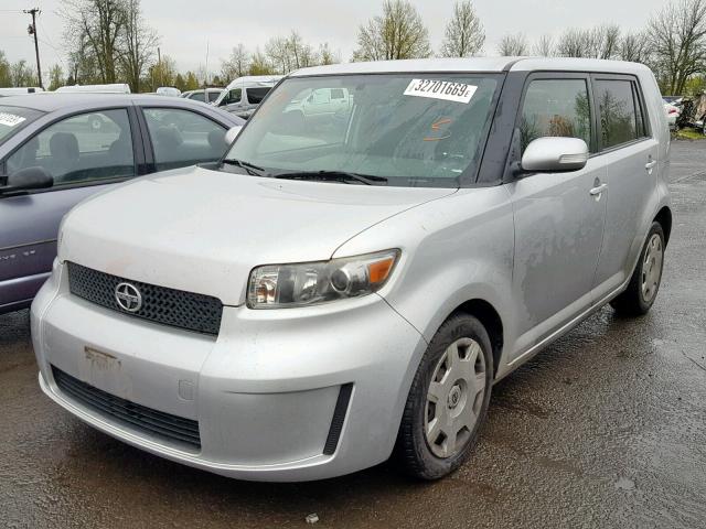 JTLKE50E081038101 - 2008 TOYOTA SCION XB 银色 照片 2