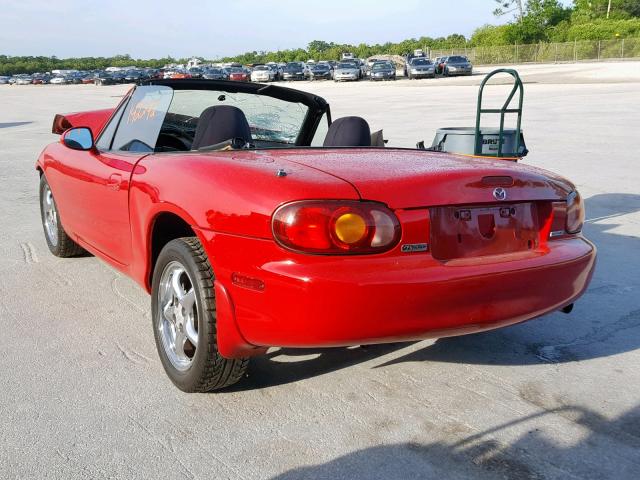 JM1NB3530Y0141277 - 2000 MAZDA MX-5 MIATA RED photo 3