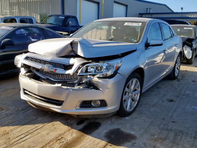 1G11H5SA6DF239161 - 2013 CHEVROLET MALIBU LTZ ვერცხლისფერი ფოტო 2