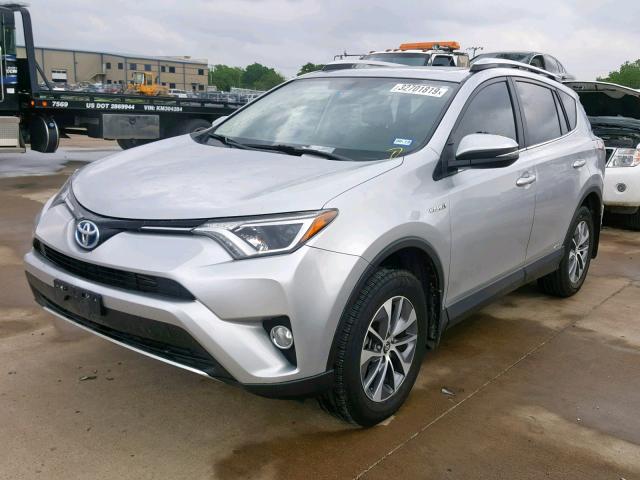 JTMRJREV3GD019500 - 2016 TOYOTA RAV4 HV XL SILVER photo 2