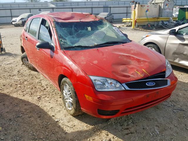 1FAFP37NX7W238511 - 2007 FORD FOCUS ZX5 RED photo 9
