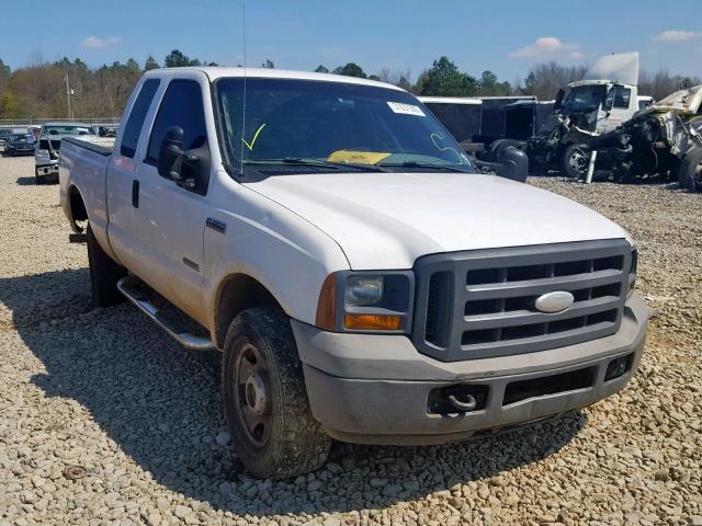 1FTWX31P05EC20218 - 2005 FORD F350 SRW S WHITE photo 1