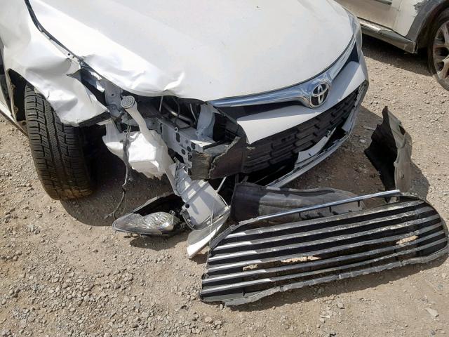 4T1BK1EB3GU215843 - 2016 TOYOTA AVALON XLE WHITE photo 9
