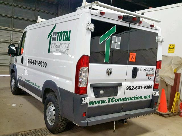 3C6TRVNG6HE532501 - 2017 RAM PROMASTER 白色 照片 3