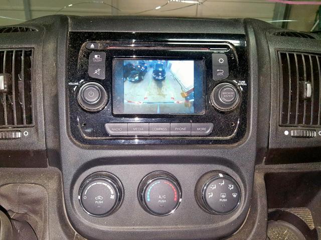 3C6TRVNG6HE532501 - 2017 RAM PROMASTER 白色 照片 9