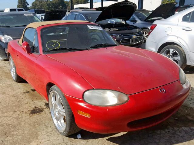 JM1NB3531X0126107 - 1999 MAZDA MX-5 MIATA RED photo 1