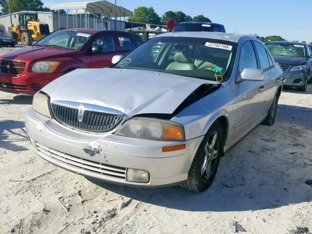 1LNHM86S41Y623201 - 2001 LINCOLN LS SILVER photo 2