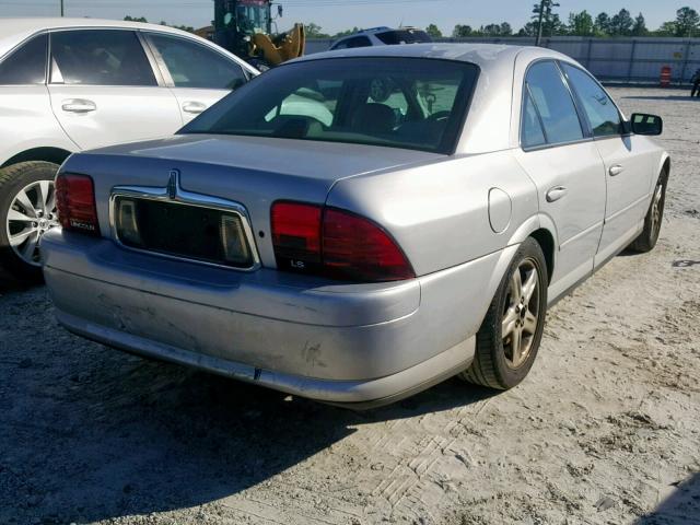 1LNHM86S41Y623201 - 2001 LINCOLN LS SILVER photo 4