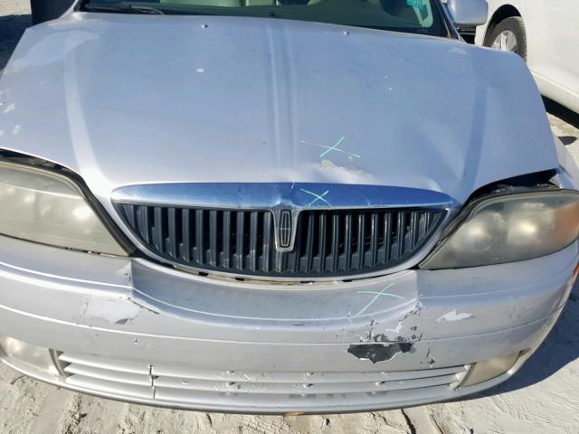 1LNHM86S41Y623201 - 2001 LINCOLN LS SILVER photo 7