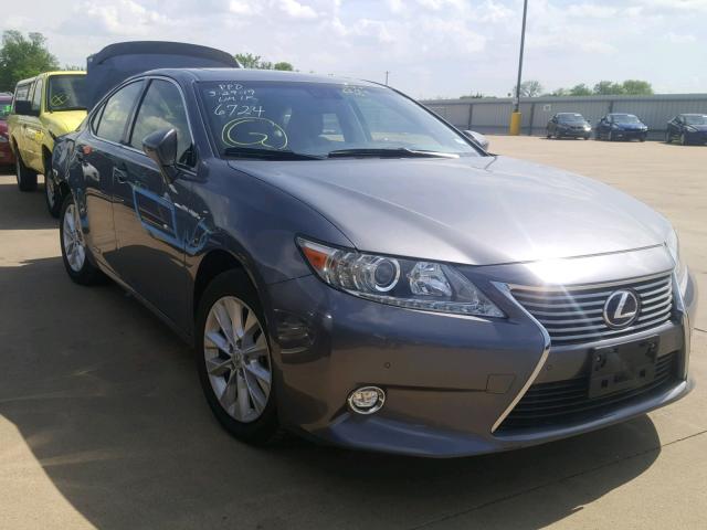 JTHBW1GG8F2076724 - 2015 LEXUS ES 300H GRAY photo 1