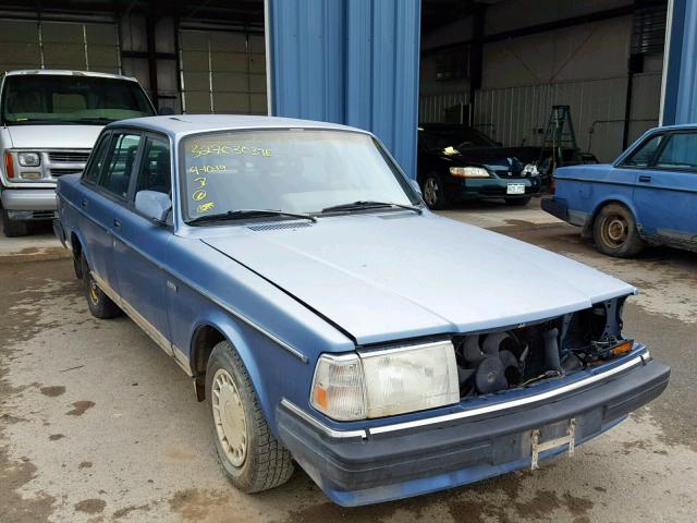 YV1AA8843M1441526 - 1991 VOLVO 240 BLUE photo 1