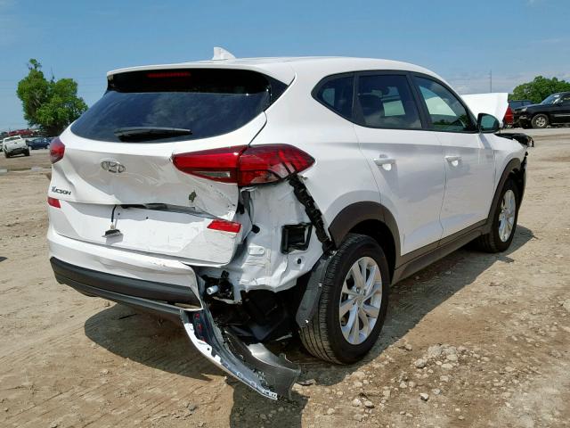 KM8J23A4XKU868970 - 2019 HYUNDAI TUCSON SE WHITE photo 4