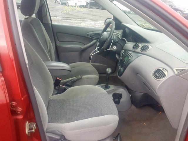1FAFP34363W222948 - 2003 FORD FOCUS SE C RED photo 5