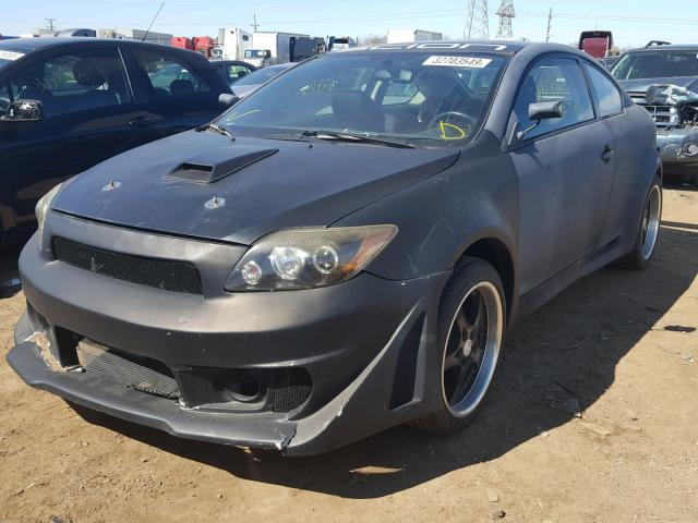 JTKDE167280246520 - 2008 TOYOTA SCION TC ნაცრისფერი ფოტო 2