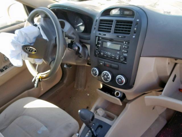 KNAFE221395662018 - 2009 KIA SPECTRA EX GOLD photo 9